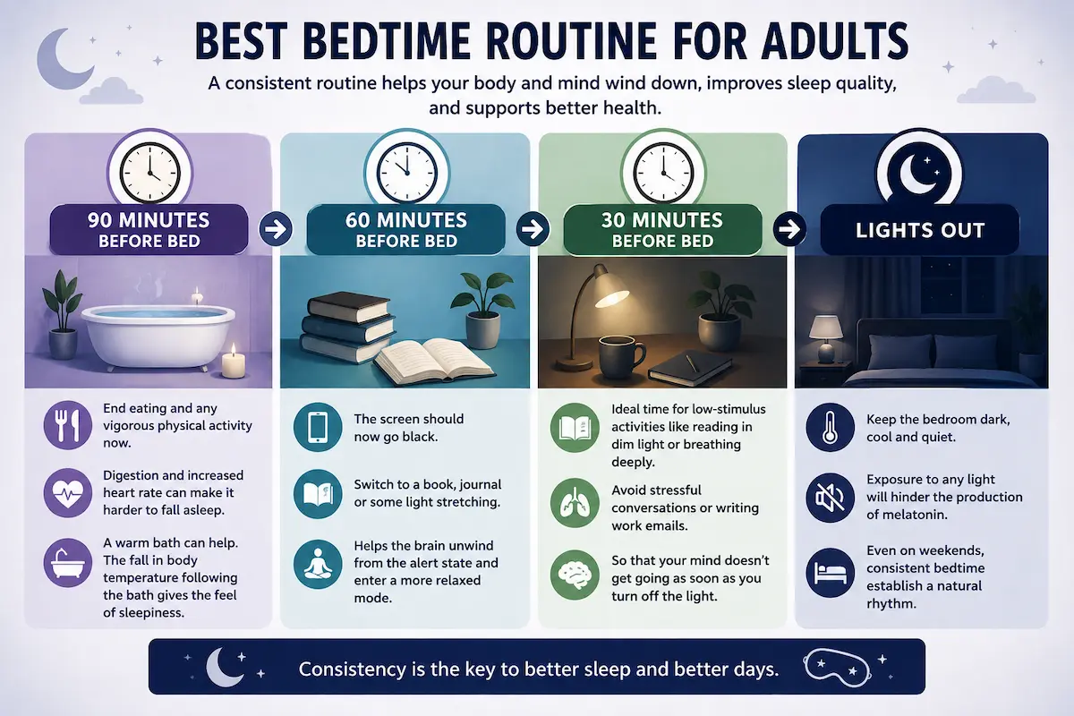 Best Bedtime Routine for Adults